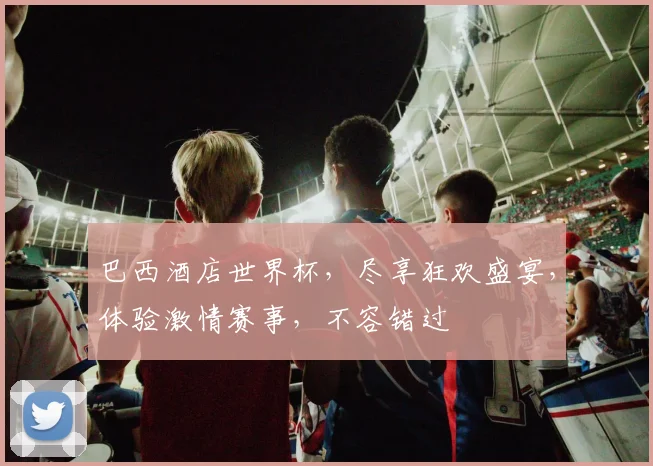 巴西酒店世界杯，尽享狂欢盛宴，体验激情赛事，不容错过